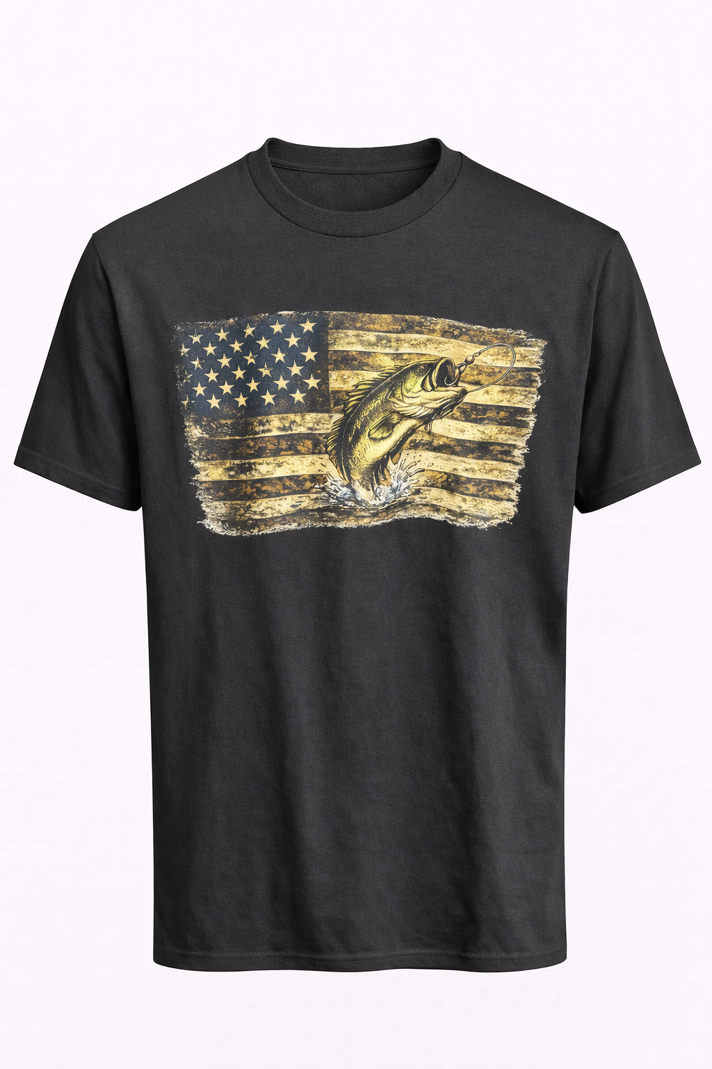 Patriotic Fishing Tee