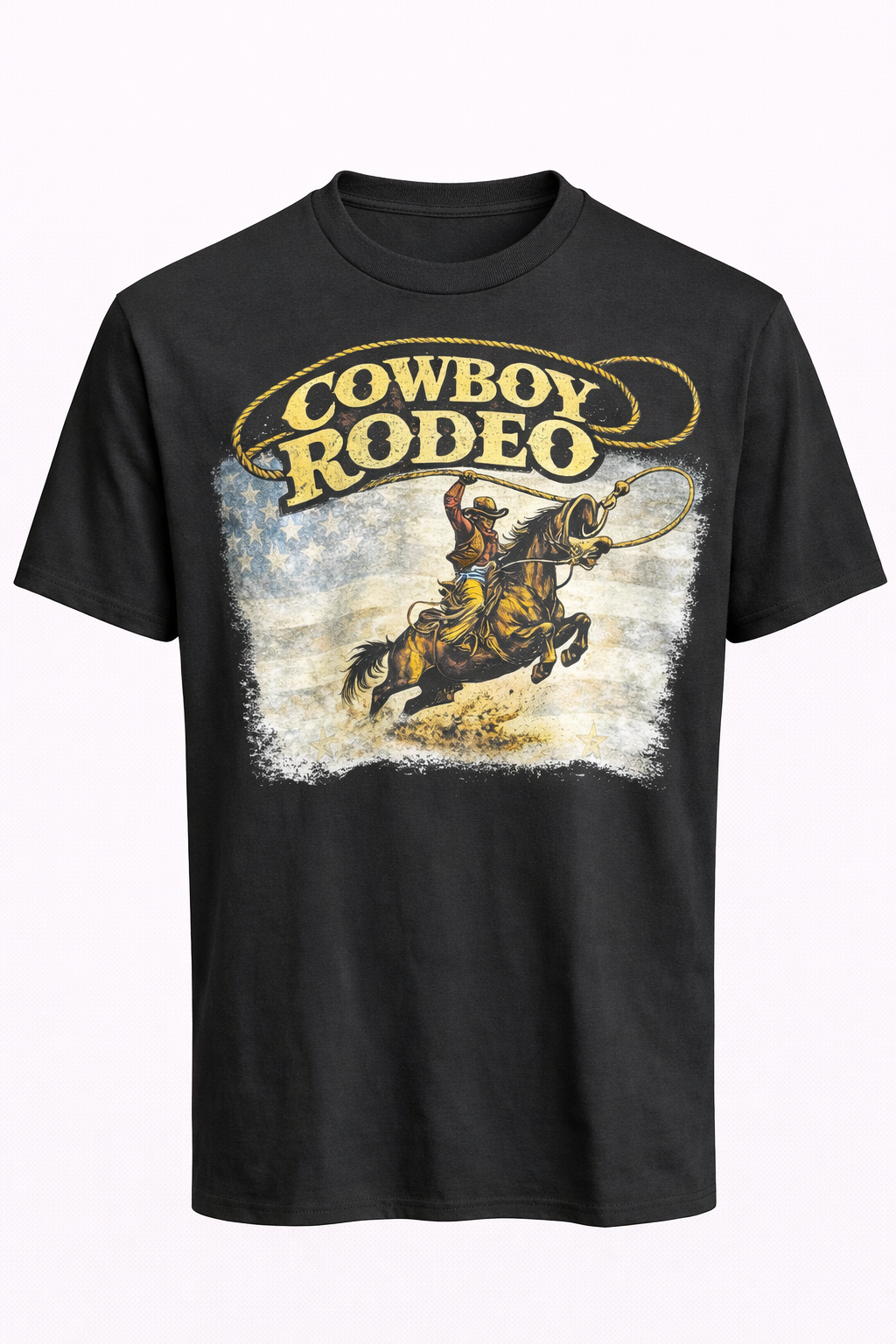 Cowboy Rodeo Western Tee | Vintage Rodeo Cowboy Tee