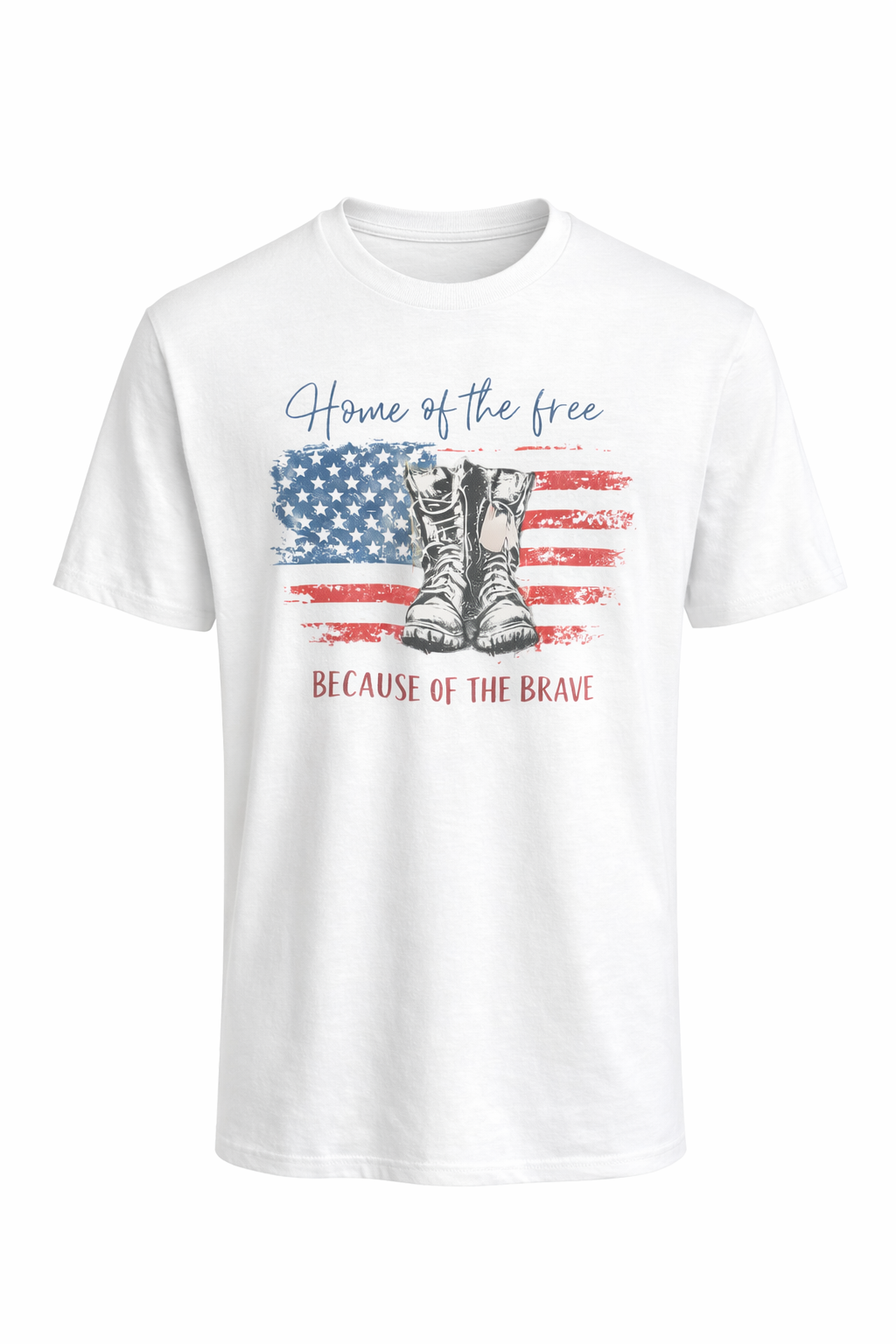 Home of the Free Because of the Brave Tee