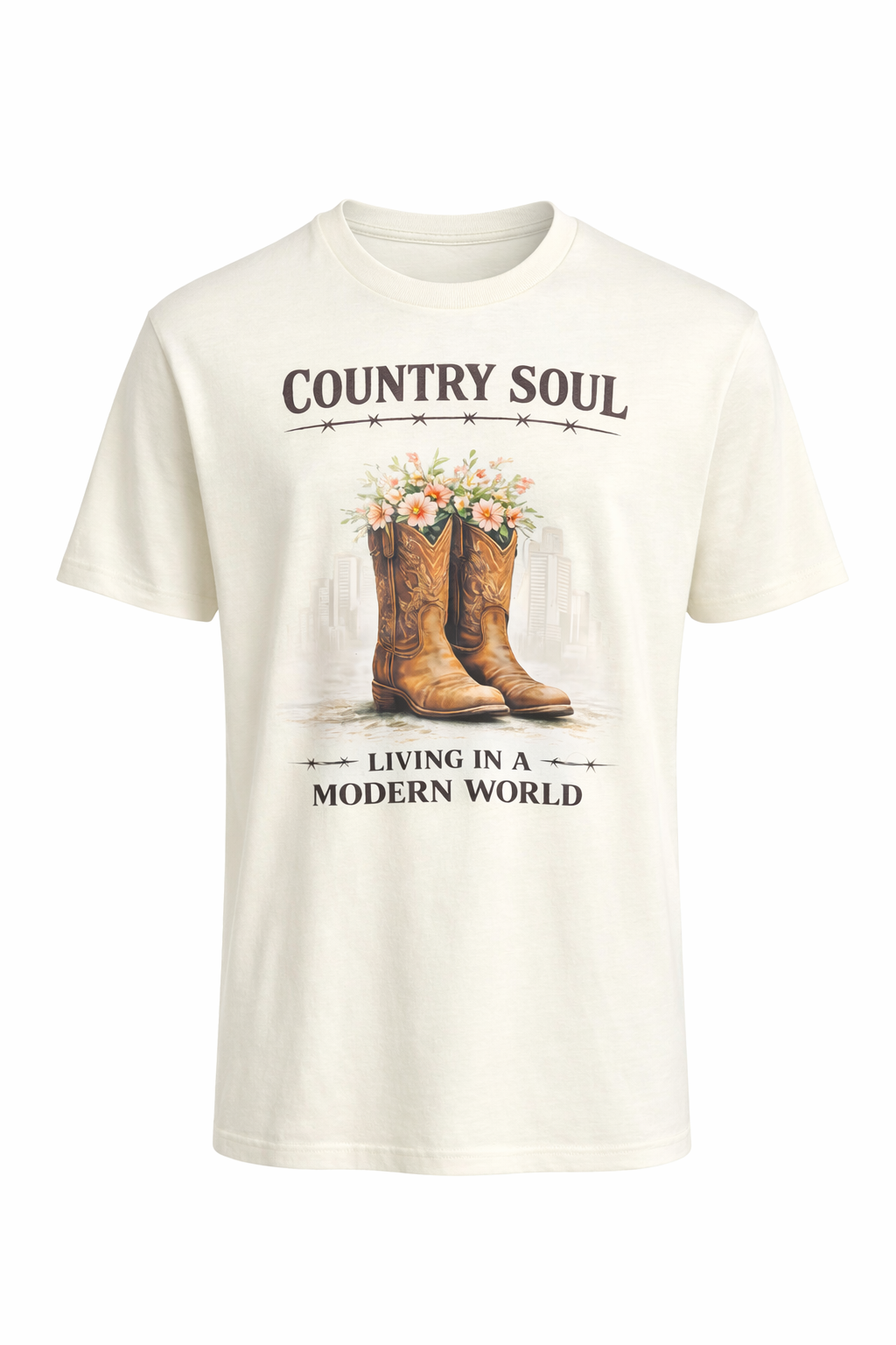 Country Soul Living in a Modern World Tee